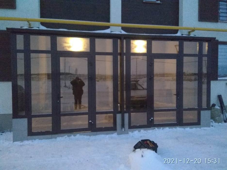 установка входной группы